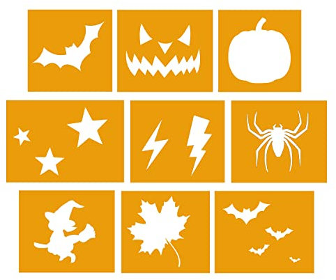 Tattoo Sticker selbstklebende Klebetattoos Schablone Set Kinder Meerjungfrau Mädchen Jungen Kids Kindertattoos temporäre Tattoos Einhorn Anker Geschenke Farbe Halloween