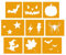 Tattoo Sticker selbstklebende Klebetattoos Schablone Set Kinder Meerjungfrau Mädchen Jungen Kids Kindertattoos temporäre Tattoos Einhorn Anker Geschenke Farbe Halloween