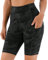 Persit Kurze Sporthose Damen, High Waist Radlerhose Sport Shorts Sommer Cycling Bike Leggins CamoMulti XL