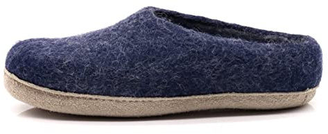 Nootkas Felted Merino Wool 'Newport' House Shoes for Men and Women – Cozy Indoor Slippers with Natural Temperature Regulation
