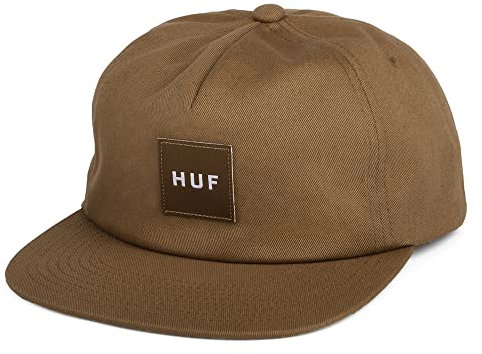 HUF Unisex, Herren Cap braun/weiß One Size