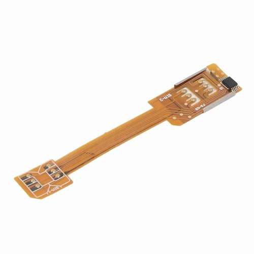 VBESTLIFE SIM-Karten-Extender, Nano SMI auf Standard-SIM-Karte, Stecker auf Buchse, Verlängerung, Weiche, Flache FPC-Kabelverlängerung für Android-Smartphones, Tablets