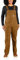 Carhartt Rugged Flex® Damen-Latzhose aus Segeltuch, lockere Passform, Braun Brown, Small