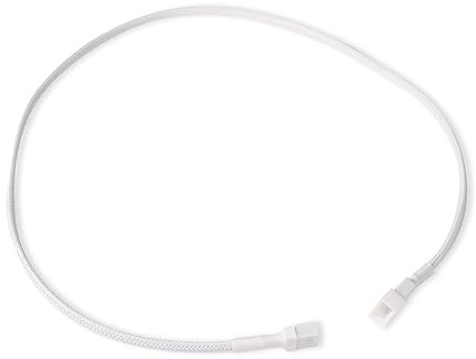 Alphacool Y-Splitter Verteilerkabel 4-Pin auf 4-Pin 60cm weiß
