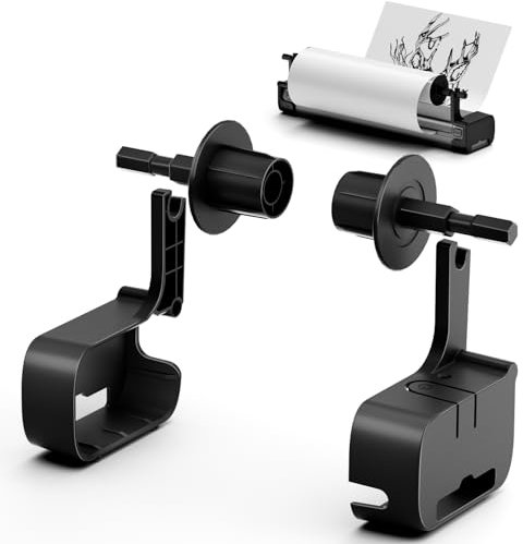 Phomemo M08F Thermodruckerhalterung für M08F Rollen Thermopapier, A4 Rollen Papier, tragbarer Ständer, Desktop Druckerzubehör für Reisen, Zuhause, Büro