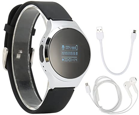 Voice Recorder Watch, Digital Voice Activated Recorder Bracelet with Playback Recording Device for Lectures Interviews, 8/16/32GB(32GB)