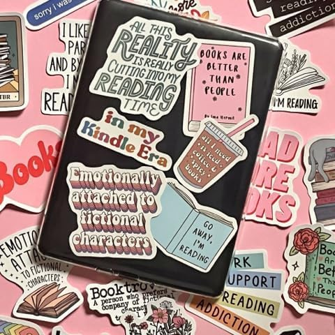 Custodia Strapsicle Trasparente per Kindle Paperwhite 4 10ª Gen 2018 (6”) - Cover posteriore in TPU morbida, resistente e leggera, con superficie anti-graffio per proteggere il Kindle + Stickers