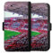 DeinDesign Flip Case kompatibel mit Apple iPhone 8 Handyhülle aus Kunst Leder schwarz Klapphülle FCB FC Bayern München Bundesliga