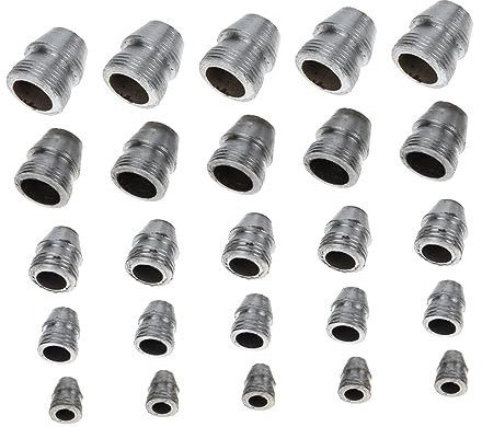 Hoement 25 Stück Rundkeile Für Hammer Eisenkeile Für Reparaturwerkzeug Keile Für Stabilere Installation