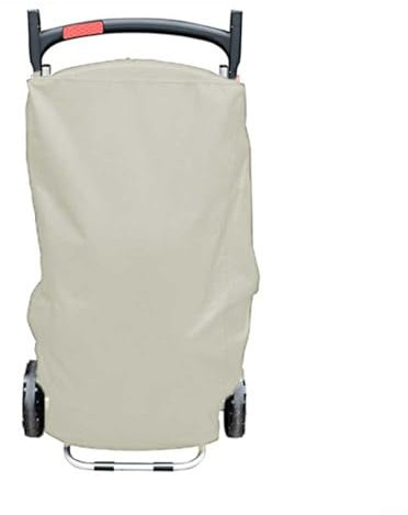 Weber Traveler Allwetter-Gasgrill Abdeckhaube Abdeckhaube Abdeckhaube Wetterschutz (Beige)
