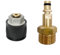 UTTASU Schnellanschluss-Adapter für Kärcher K2-K7 Serie Hochdruckreiniger-Anschluss Wasserarmatur Gartenschlauch Zubehör Outdoor-Reinigungsgeräte