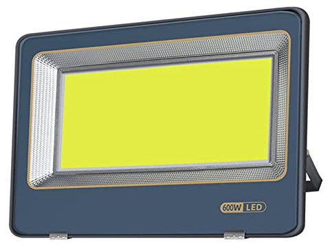 SBCGFY Projecteur LED 6000K, éclairage de Travail extérieur, éclairage de sécurité LED 50-1000W, Haute luminosité 200~1100㎡, éclairage pour Cour, Jardin, Stade, Aire d(1000W)