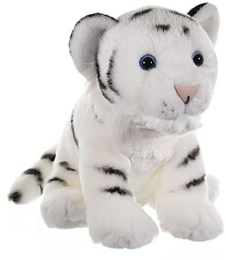 Wild Republic 17636 19375 Tigre Peluches Plüsch Weißer Tiger, Cuddlekins Kuscheltier, Plüschtier, 30 cm