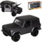 Ford Bronco Grau 1. Generation 1966-1977 1/24 Jada Modell Auto mit individiuellem Wunschkennzeichen
