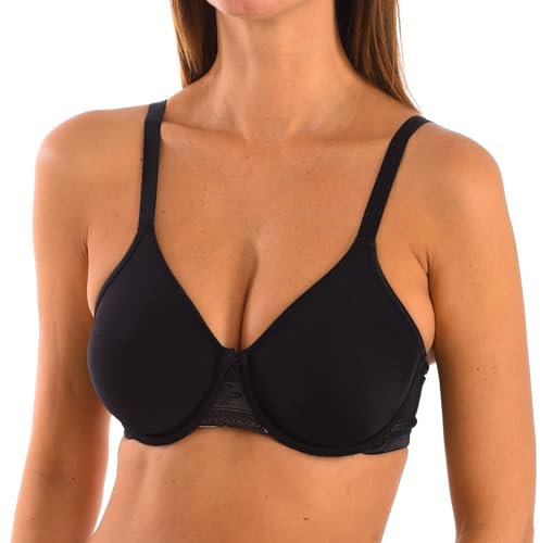 Selene Giovana, Sujetador con Aros para Mujer, Negro (Negro), 110 (Tamaño del fabricante:C.110)