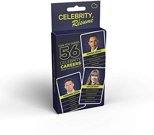 Bubblegum Stuff Celebrity Resume Game - US Edition - Celebrity Knowledge Trivia Card Game - Funny Celebrity Quiz - Suitable For Family, Kids, Teenagers & Adults…