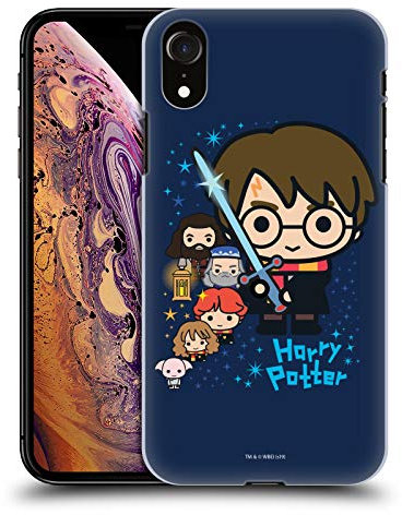 Head Case Designs Officially Licensed Harry Potter Characters Deathly Hallows I Hard Back Case Compatible With Apple iPhone XR