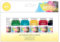 Artiste Acrylic Paint Set Pack of 6X 59ml 2oz - Basic Colours, Quick-Drying Professional Art and Hobby Craft Artists Paint, Water-Based Paints Cover All Surfaces with Ease, Ideal for Travel Artists