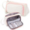 Sunshine smile Federmäppchen, Federtaschen Teenager Mädchen, Etui Stifte 3 Fach, Große Kapazität Briefpapier Pouch Stifte Etui Mäppchen mädchen Teenager