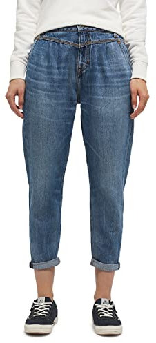 MUSTANG Damen Moms Jeans, Mittelblau 672, 30W / 32L