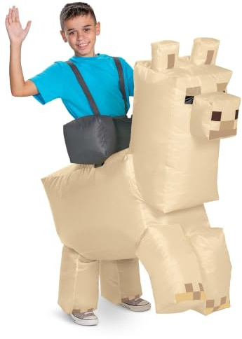 Minecraft 124349L-15L Llama Ride-ON aufblasbar (Kind), Multi, Einheitsgröße