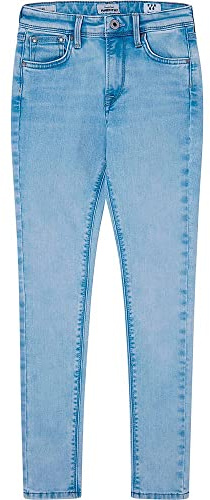 Pepe Jeans Mädchen PIXLETTE HIGH Jeans, Denim-PE2, 8 Years