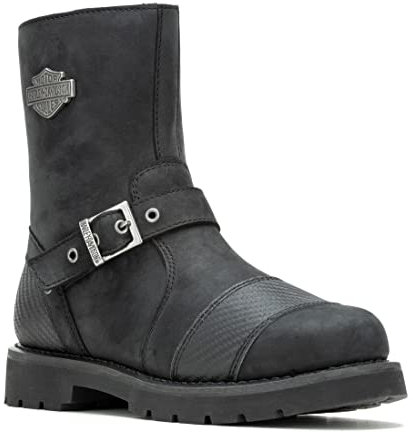 HARLEY-DAVIDSON FOOTWEAR Stivali da moto Westmont da uomo, 20,3 cm, Nero, 11.5