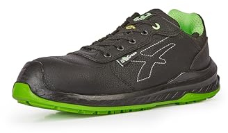 U-Power - Chaussures de sécurité Basses éco durables Natural - Environnements secs - S3 SRC CI ESD 41 Noir/Vert