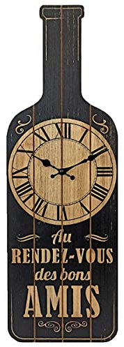 STC Bottle Shaped Clock - Good Friends, Vintage