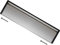 TERF® 300mm Double Side Letter Plate White 300mm (12'') Draught Excluder Letter Postal Box Cover Spring Loaded Plate Suitable for 20mm - 40mm Door Thickness uPVC Wood Door with Fixing Screw
