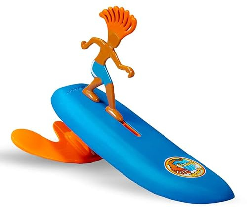 Frescobol 1946 SurferDudes Harry Hanalei | Surf Enfant Jeu de Plage | Mini-Surf propulsé par Les Vagues | Beach Toy Wave Powered
