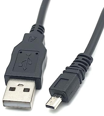 T-ProTek Kamera USB Kabel Datenkabel Ladekabel kompatibel für Pentax Efina, MX-1, XG-1, X-5, Q