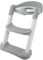 ALMAR Baby wc adapter mit leiter kinder toilettenreduzierer toilettensitz kinder wc sitz mit klappbarer rutschfeste toilettenleiter mit kissen kindersitz für eckige toiletten