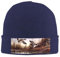 EVANEM Winter Warme Mütze für Männer und Frauen, Stockente Enten Acryl Strick Wollmütze, Alltagsmütze, marineblau, One size