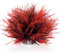 TAOMYPETS Aquarien Pflanzen Plastik Aquarium Dekor Korallenriff Ornamente (Schwarz Rot)