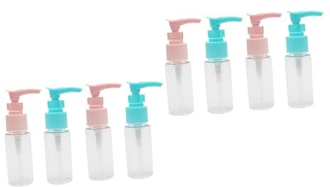 Zerodeko 8stücke Teiliges Seifenspender Flaschen Und Blau Nachfüllbare Behälter Für Duschgel Und Flüssigseife Für Zuhause Und Reisen Mit Praktischem Pump-Design