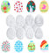 MONCAP Ostern Silikonformen Ostereier Epoxidharz Formen Ostern Anhänger Silikonform Kaninchen Gießformen Hasenei Schlüsselanhänger für Osterdeko Gips Handwerk Ostergeschenke