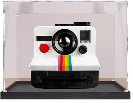 Vitrine en Acrylique pour Appareil Photo Lego 21345 pour Polaroid - Transparent - Étanche à la poussière - Dimensions : 20 x 15 x 15 cm (boîte Uniquement, sans modèle) (B-3 mm)