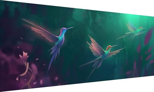 Peinture Numero Adulte animal Peinture par Numero,Kits de Peinture au Numéro Perroquet,Peinture par Numéros Grande Taille XXL 100x220cm,Comprend des Peintures Acryliques et Pinceaux,Sans Cadre Ly-491