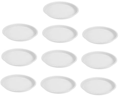 INOOMP 10pièces Plateaux Plastique pour Lot de Soucoupes Anti-débordement pour Pots De Plantes pour Balcon Et Jardin Dimensions