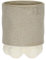 RITUALI DOMESTICI - Cachepot S Inéquilibre en céramique, 10,4 x 10,4 cm, Profondeur 13 cm, Collection Inequilibbrio
