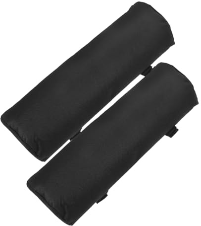VICASKY 2 cuscinetti per braccioli per sedia pieghevole, ricambio per bracciolo da letto pieghevole, cuscino bracciolo per poltrona reclinabile e sedia da ufficio, 34 x 33 x 5 cm