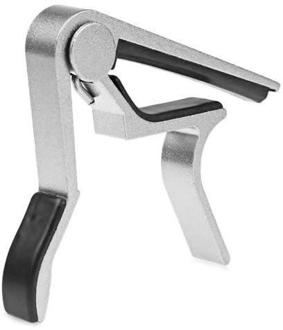 Capodastre Guitare, Classique Guitare Accessoire Electrique Capo Guitare pour Guitare Acoustique, Guitare Basse, Guitare électrique, Ukulélé, Basse, Banjo et Mandoline