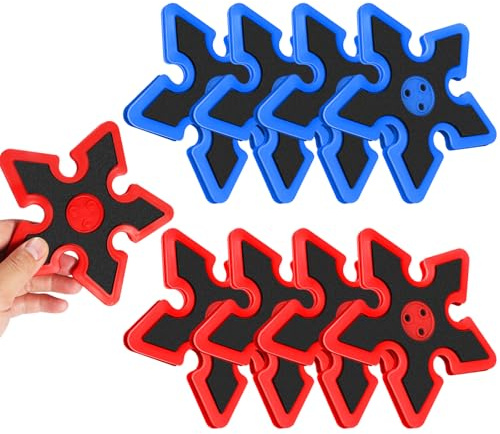 Axe Throwing Game for Back Yard, Plastic Axes & Throwing Stars Game Set for Adults, Durable and Fun for Indoor & Outdoor Family Entertainment, Friends Gathering, Team Activities