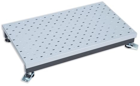The Ramp People Adjustable Mobility Step With Handrails Outdoor Safety Half Step (No Handrails, Standard (700mm x 400mm))