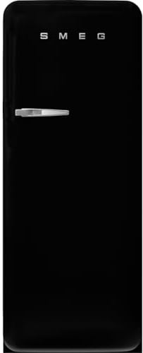 Smeg FAB28RDBLM6 Standkühlschrank mit Gefrierfach schwarz matt / C
