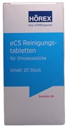 Reinigungstabletten für Hörsysteme von Hörex