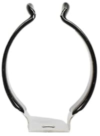 Revêtement Flexible en PVC noir, acier anti-affaissement, pince robuste en forme de U T5 T8 T9 T10, accessoires d'installation de douille de lampe(T5)
