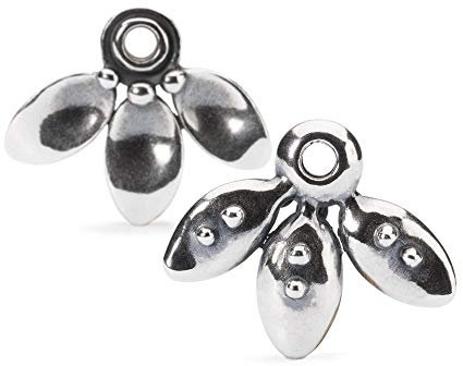 Trollbeads Silber Earring Fallende Blütenblätter