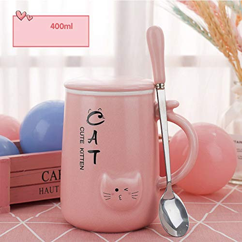 2020 Soeurs Tasse Eau Tasse Mignon Lait Bureau Tasse Jeunesse Isolé Nouvelle Poignée Femmes Grande Capacité Tasse